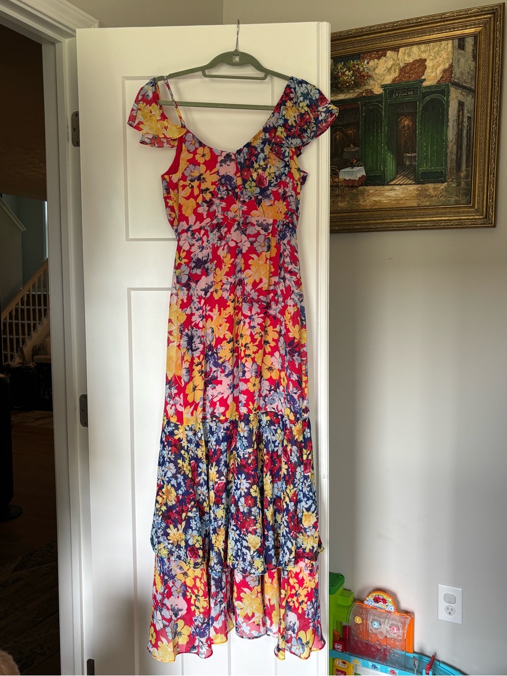 Floral Maxi Dress - Multicolor - Picture 3 of 6